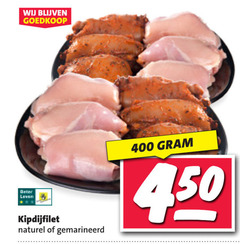  kipdijfilet 11 400 450 beter leven naturel gemarineerd 
