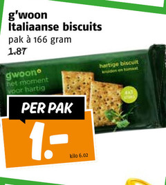  40 italiaanse biscuits pak moment kilo hartige biscuit 