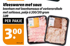  vleeswaren saus beenham varkensrollade pakje 200 210 3.99 3 kilo 