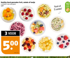  3 10 15 500 healthy hand gesneden fruit salade toetje schalen kilo v.a. soorten cent 