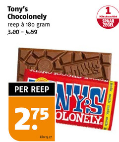  1 180 chocolonely reep kitchenaid spaar zegel kilo melk 
