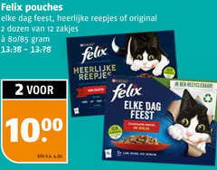  2 9 12 felix pouches dag feest reepjes original dozen zakjes 80 10 recyclebaar kilo v.a. lam rund air 