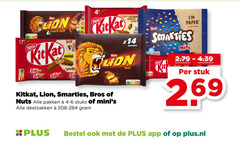  4 17 nestle snack size kitkat mini breaks sourced cocoa smarties bros nuts pakken stuks paper kick stuk plus.nl 