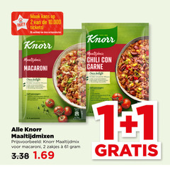  1 2 150 300 400 462 600 party kans 10.000 tickets actieproducten knorr maaltijdmix macaroni belofte groente pp conserveermiddelen toegevoegde kunstmatige kleurstoffen italiaans groentepakket rundergehakt personen maaltijdmixen zakjes chili carne -2 uien prei rode paprika blikje tomatenpuree mais blik pot bruine bonen 