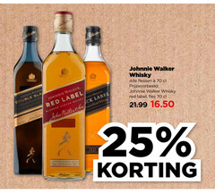  12 25 johnnie walker double red label blended scotch whisky john flessen fles 