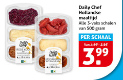  3 500 daily chef rode kool runderhachee stoofperen hollandse maaltijd vaks schalen schaal 