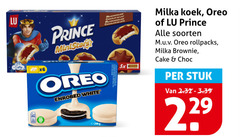  prince oreo white milka koek lu soorten brownie cake choc stuk 