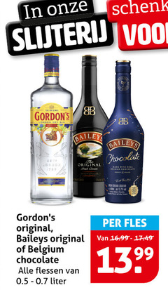  28 slijterij london dry b bailey original baileys chocolate bentley fles belgium flessen liter 