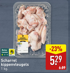  1 scharrel kippenvleugels kip beter leven dieren bescherming 