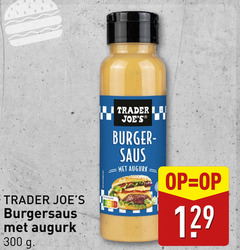  300 trader burgersaus augurk saus 