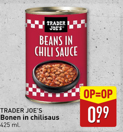  2 trader beans chili sauce bonen chilisaus ml 