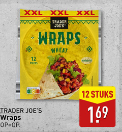  12 xxl pieces trader wraps wheat nutri score stuks 