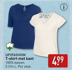  100 shirt kant katoen stuk 