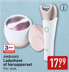  3 jaar ladyshave stuk 