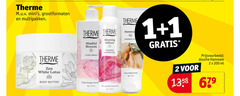  1 2 200 therme grootformaten multipakken blossom blooming shower ge zen white lotus hand wash foaming gel body butter enjoy lovely love yourself clean mind douche hammam ml 