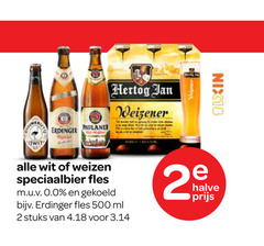  witbier 2 500 hertog jan weizener wit erdinger weizen speciaalbier fles gekoeld ml stuks halve 