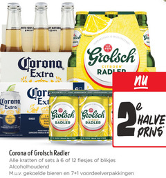  corona grolsch radler bier speciaalbieren 1 2 6 7 12 100 brewed with water natura meesterschap citroen vruchtensap la since cerveza under from frisse halve kratten blikjes bieren 