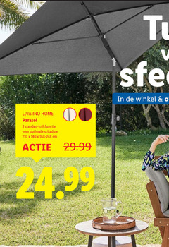 3 140 210 livarno home parasol standen knikfunctie schaduw cm 99 sfeer 