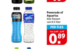  power aquarius flessen liter fles 