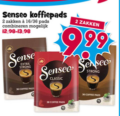  douwe egberts senseo koffiepads 2 36 99 zakken 16 pads combineren sense strong classic coffee 