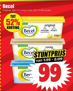  becel margarine 3 99 100 225 250 original light romig kuip hart rijk natuurlijke omega 