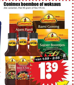  100 150 conimex boemboe woksaus pak fles ml ajam oor re bami goreng wok sweet sour zoet zuur sajoer boontjes kruidige 