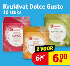  kruidvat huismerk dolce gusto capsules 2 16 600 stuks lungo 