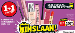  1 2 paris maybelline make up sky high loreal koffer superstay vinyl true match paradise inslaan lipstick color riche satin stuks speelgoed 