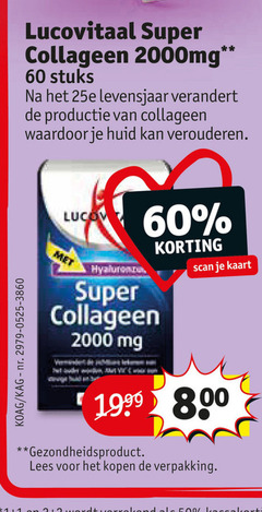  60 lucovitaal super collageen stuks levensjaar verandert huid mg scan kaart gezondheidsproduct lees 