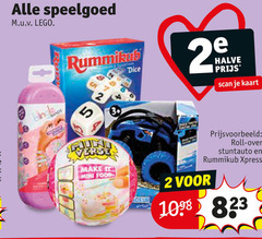  2 5 speelgoed lego rummikub dice halve scan kaart bands verse make it mini food roll stuntauto xpress 