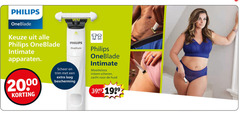 philips oneblade intimate apparaten scheer laag bescherming intiem scheren zacht huid 