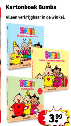  babyboekjes kartonboek bumba zoek bui studio hoofd schouders rond 3.99 