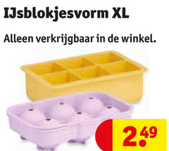  ijsblokjesvorm xl 