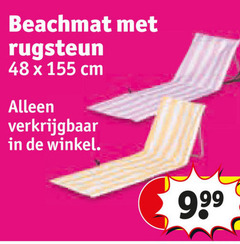  48 beachmat rugsteun cm 