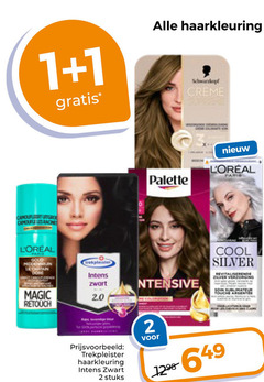 1 2 haarkleuring shop creme les racing palette paris cool silver retouch 2.0 trekpleister zwart stuks 