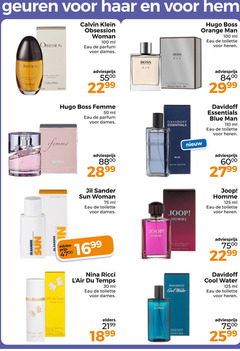  30 50 100 2899 geuren haar obsession calvin klein woman ml eau parfum dames hugo boss orange man toilette heren sun jilsander 55 femme oz davidoff essentials blue sander du temps nina ricci elders joop homme 60 cool water 