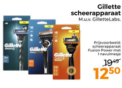  1 gillette scheerapparaat labs fusion power navulmesje 