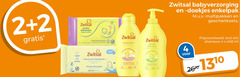  2 4 400 zwitsal babyverzorging doekjes enkelpak multipakken geschenksets bodylotion shampoo anti klit ml 
