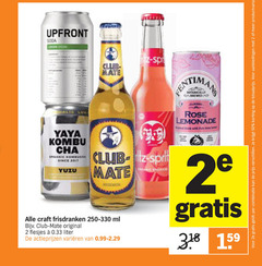  2 50 soda 2e combinatie productvarianten since jo club craft frisdranken ml original liter varieeren rose lemonade 