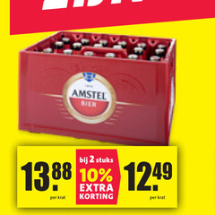  amstel krat bier 2 10 stuks 