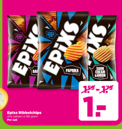  chips crunch you open by epic taste paprika flavour ribbelchips zakken zak sour cream onion 