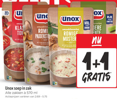  1 groenten zak ton grof gesneden unox soep zakken ml romi fijngesneden varieeren romige hartige spekjes zachte rijk eiwitten 
