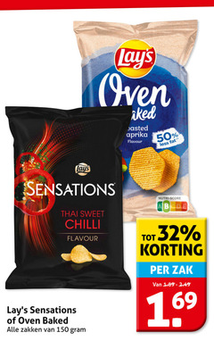  32 50 150 oven paprika flavour less sensations thai sweet chilli nutri score zak baked zakken 