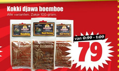  100 kokki boemboe zakje rendang diamant 100g bami goreng nasi kruidenmix verse with fresh herbs and spice aux frischen 