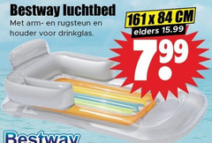  bestway luchtbed arm rugsteun houder drinkglas cm elders 
