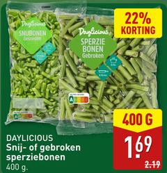  snijbonen sperziebonen 8 22 400 gesneden sperzie bonen gebroken nutri score min snij 