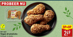  4 drumsticks spicy and crunchy label my inhoud stuks 