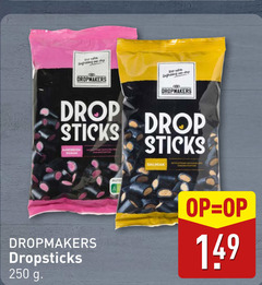  drop 250 your sticks aardbeien salmiak dropsticks 