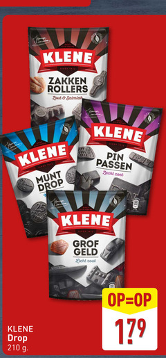  klene drop 7 25 210 1876 zakken rollers zout salmiak dr uitvinders passen zacht zoet munt grof geld licht 