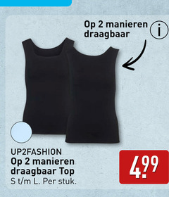  2 manieren top stuk 